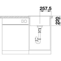 Кухонная мойка Blanco Pleon 5 523683 (трюфель) - Превью изображения №5 — Интернет-магазин ПроЗаказ