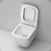 Унитаз подвесной AM.PM Gem Aquaspin C901901SC (с сиденьем) - Превью изображения №4 — Интернет-магазин ПроЗаказ