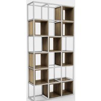 Hype Mebel Грос 105x175 (белый/дуб галифакс олово)