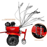 Мотоблок бензиновый Зубр МТБ-300 - Превью изображения №4 — Интернет-магазин ПроЗаказ