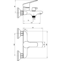 Смеситель Wellerein Forma 21FM54 - Превью изображения №6 — Интернет-магазин ПроЗаказ