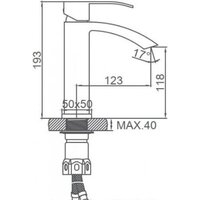 Смеситель Ledeme L71017 - Превью изображения №4 — Интернет-магазин ПроЗаказ