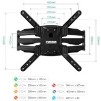 Кронштейн для телевизора Onkron M5 (черный) - Превью изображения №2 — Интернет-магазин ПроЗаказ