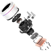 Система жидкостного охлаждения для процессора ID-Cooling SL240 White - Превью изображения №7 — Интернет-магазин ПроЗаказ