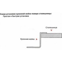 Кухонная мойка Wisent W35050 - Превью изображения №4 — Интернет-магазин ПроЗаказ