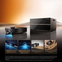 Робот-пылесос Dreame Robot Vacuum X60 Master Black RLX88DE (евровилка, черный) - Превью изображения №20 — Интернет-магазин ПроЗаказ