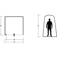 Палатка для душа и туалета Trek Planet Aquatic (серый) - Превью изображения №6 — Интернет-магазин ПроЗаказ