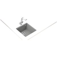Кухонная мойка TEKA Square 40.40 TG (каменно-серый) - Превью изображения №2 — Интернет-магазин ПроЗаказ