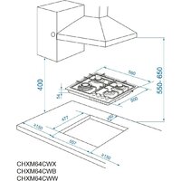 Варочная панель Candy CHXM64CWX - Превью изображения №7 — Интернет-магазин ПроЗаказ