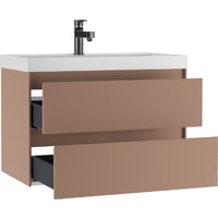  Домино Тумба под умывальник Unit 80 Verona В2 (мокко) - Превью изображения №3 — Интернет-магазин ПроЗаказ