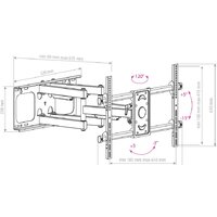 Кронштейн для телевизора Arm Media Paramount-70 - Превью изображения №4 — Интернет-магазин ПроЗаказ