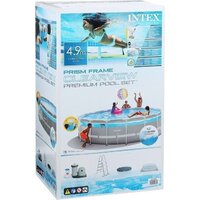 Каркасный бассейн Intex Prism Frame Clearview 26730 (488х122) - Превью изображения №7 — Интернет-магазин ПроЗаказ