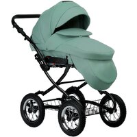 Универсальная коляска Indigo Barbara ECO Classic (2 в 1, be 01/шалфей кожа) - Превью изображения №3 — Интернет-магазин ПроЗаказ