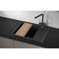 Кухонная мойка Granula ES-6202 (черный) - Превью изображения №3 — Интернет-магазин ПроЗаказ