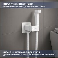 Гигиенический душ Lauter Rainix 21LT7713MW - Превью изображения №2 — Интернет-магазин ПроЗаказ