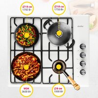 Варочная панель Simfer H60Q41W571 - Превью изображения №3 — Интернет-магазин ПроЗаказ