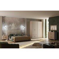 Тумба Ангстрем Дольче спальня ДЛ-305.03 исп.3 (кашемир серый) - Превью изображения №3 — Интернет-магазин ПроЗаказ