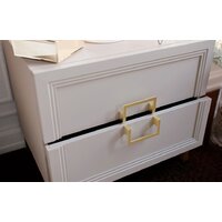 Тумба Ангстрем Дольче спальня ДЛ-305.03 исп.3 (кашемир серый) - Превью изображения №10 — Интернет-магазин ПроЗаказ