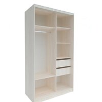 Шкаф-купе Евва 138 BZ.05 АЭП ШК.2 02 (бодега/зеркало/жемчуг зерно) - Превью изображения №2 — Интернет-магазин ПроЗаказ