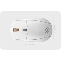Игровая мышь SteelSeries Rival 3 Wireless Gen 2 (белый) - Превью изображения №9 — Интернет-магазин ПроЗаказ