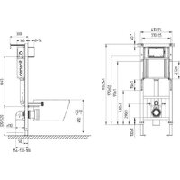 Инсталляция для унитаза Cersanit Aqua Smart M 40 68177 - Превью изображения №9 — Интернет-магазин ПроЗаказ