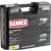 Дрель-шуруповерт Hammer ACD18BL (с 2-мя АКБ, кейс) - Превью изображения №13 — Интернет-магазин ПроЗаказ