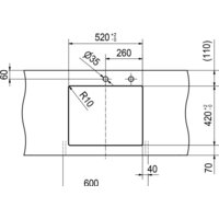 Кухонная мойка Franke Kubus 2 KNG 110-52 125.0528.614 (белый) - Превью изображения №5 — Интернет-магазин ПроЗаказ
