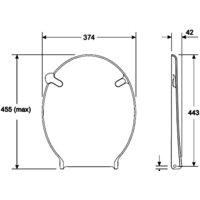 Сиденье для унитаза Kolo Nova Pro M30119000 - Превью изображения №2 — Интернет-магазин ПроЗаказ