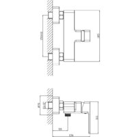 Смеситель Lauter Cascade 21СК9615C - Превью изображения №2 — Интернет-магазин ПроЗаказ