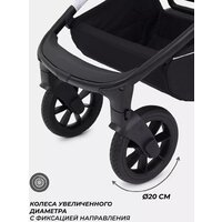 Универсальная коляска MOWbaby Zoom PU RA087 (3 в 1, silver cacao brown) - Превью изображения №15 — Интернет-магазин ПроЗаказ