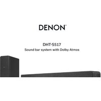 Саундбар Denon DHT-S517 - Превью изображения №6 — Интернет-магазин ПроЗаказ