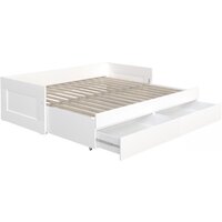 Кровать-тахта Mio Tesoro Сириус раздвижная 90x200 2.02.08.450.1 (белый) - Превью изображения №2 — Интернет-магазин ПроЗаказ