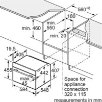 Электрический духовой шкаф Bosch Serie 8 CMG7241B1 - Превью изображения №10 — Интернет-магазин ПроЗаказ