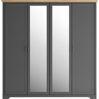 Black Red White Jasmin SZF4D (графит/дуб артизан)