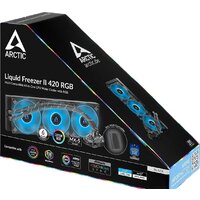 Система жидкостного охлаждения для процессора Arctic Liquid Freezer II 420 RGB + RGB Controller ACFRE00111A - Превью изображения №6 — Интернет-магазин ПроЗаказ