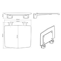 Сиденье для душа Bemeta 203025074 - Превью изображения №2 — Интернет-магазин ПроЗаказ