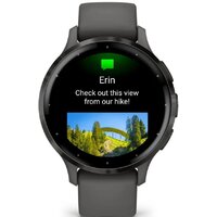 Умные часы Garmin Venu 3S (серая галька, с силиконовым ремешком) - Превью изображения №6 — Интернет-магазин ПроЗаказ