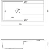 Кухонная мойка Quadron HCQE10050U5_PVDC1_P2O - Превью изображения №7 — Интернет-магазин ПроЗаказ
