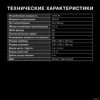 Пылесос Hyundai HYV-C3500 - Превью изображения №19 — Интернет-магазин ПроЗаказ