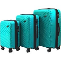 Чемодан-спиннер Pride РР-202 (L, бирюзовый) - Превью изображения №10 — Интернет-магазин ПроЗаказ