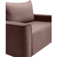 Диван Krones Клио (велюр, кофейно-коричневый) - Превью изображения №4 — Интернет-магазин ПроЗаказ