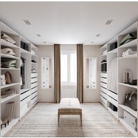 Шкаф распашной Mio Tesoro Макс 2 двери 2.06.01.040.1 (белый) - Превью изображения №5 — Интернет-магазин ПроЗаказ