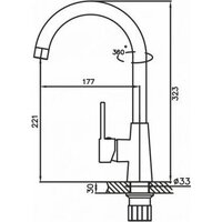 Смеситель AV Engineering AVHOP4-A996-648 - Превью изображения №2 — Интернет-магазин ПроЗаказ