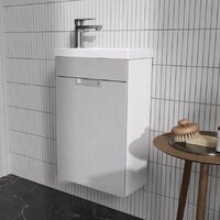  Volna Тумба с умывальником Vario Sf.40.1D Миранда + Миранда 40 (подвесная) - Превью изображения №8 — Интернет-магазин ПроЗаказ