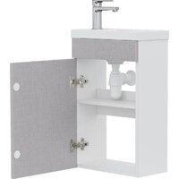  Volna Тумба с умывальником Vario Sf.40.1D Миранда + Миранда 40 (подвесная) - Превью изображения №3 — Интернет-магазин ПроЗаказ