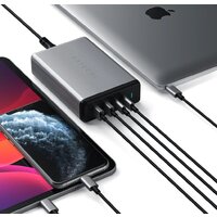 Сетевое зарядное Satechi 108W Pro Type-C PD Desktop Charger (американская вилка) - Превью изображения №6 — Интернет-магазин ПроЗаказ