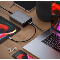 Сетевое зарядное Satechi 108W Pro Type-C PD Desktop Charger (американская вилка) - Превью изображения №7 — Интернет-магазин ПроЗаказ