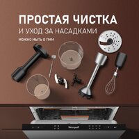 Погружной блендер Weissgauff WHB 362 STB TitanBlade Pro - Превью изображения №22 — Интернет-магазин ПроЗаказ
