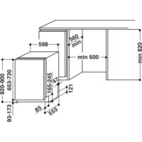 Встраиваемая посудомоечная машина Whirlpool WIC 3C26 F - Превью изображения №3 — Интернет-магазин ПроЗаказ
