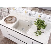 Кухонная мойка Polygran Argo-560 (серый 14) - Превью изображения №2 — Интернет-магазин ПроЗаказ